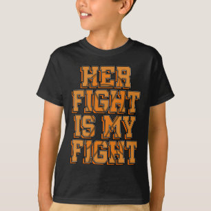 Haar gevecht is mijn gevecht CRPS RSD Awareness Or T-shirt