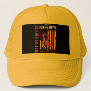 Haar gevecht is mijn gevecht dat ik roze zuster bo trucker pet