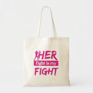 Haar gevecht is mijn gevecht tote bag