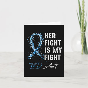 Haar gevecht is mijn T1D tante Type 1 diabetes Awa Kaart