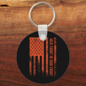 Haar gevecht is ons gevecht RSD CRPS Awareness 1 Sleutelhanger (Voorkant)