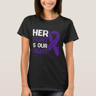 Haar gevecht is onze strijd, onzichtbaar, onbewust t-shirt