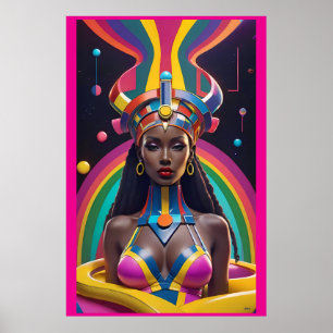 Haar glamour maakte hen vrij poster