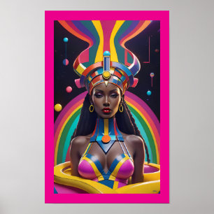 Haar glamour maakte hen vrij poster