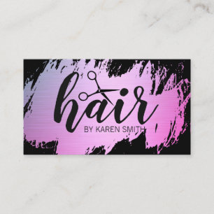 HAAR/goudpenseel (Glamour) Visitekaartje