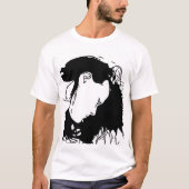 HAAR HAAR ACHTER T-SHIRT (Voorkant)