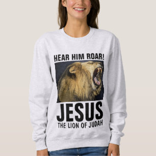 HAAR HEM ROAR! JESUS, LION OF JUDAH T-Shirts
