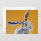 Haar hersenen. briefkaart (Voorkant / Achterkant)