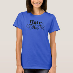 Haar Hustler Minimalistische Kapsalon Stylist T-shirt
