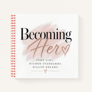 Haar inspirerende journaal worden | Motiverend Notitieboek