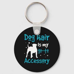 Haar is Go-to Accessoire - American Bulldog Sleutelhanger