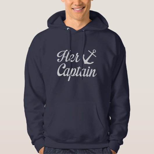 Haar kapitein hoodie (Voorkant)