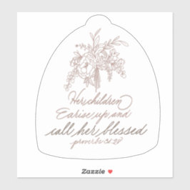 Haar kinderen komen op en noemen haar ontvoerd sticker