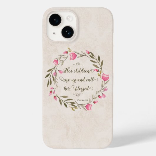Haar kinderen staan op en noemen haar ontdaan Case-Mate iPhone case (Achterkant)