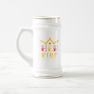 Haar koning bierpul
