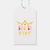 Haar koning cadeaulabel (Achterkant)