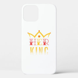 Haar koning iPhone 12 pro hoesje