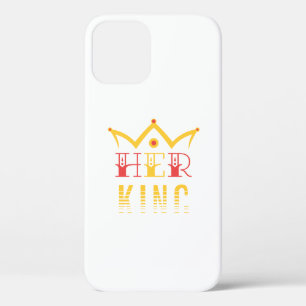 Haar koning iPhone 12 pro hoesje