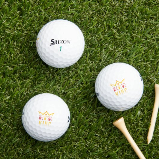 Haar koning golfballen (Insitu Gras)