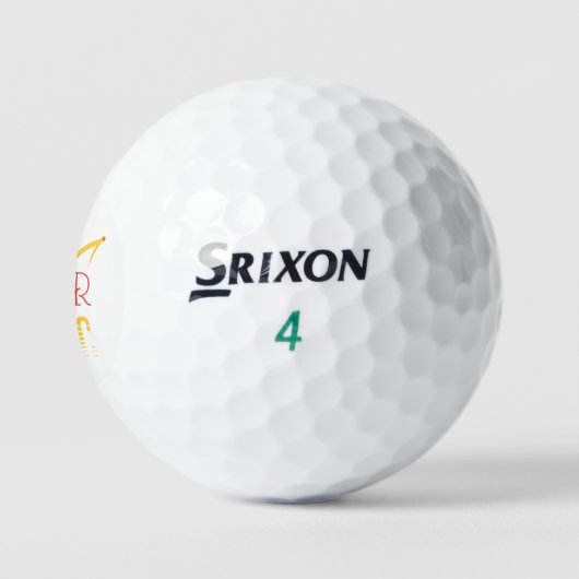 Haar koning golfballen (Logo)