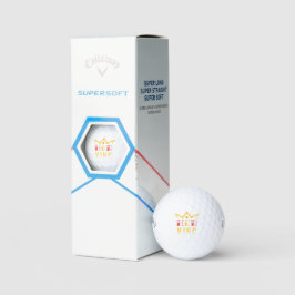 Haar koning golfballen
