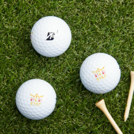 Haar koning golfballen