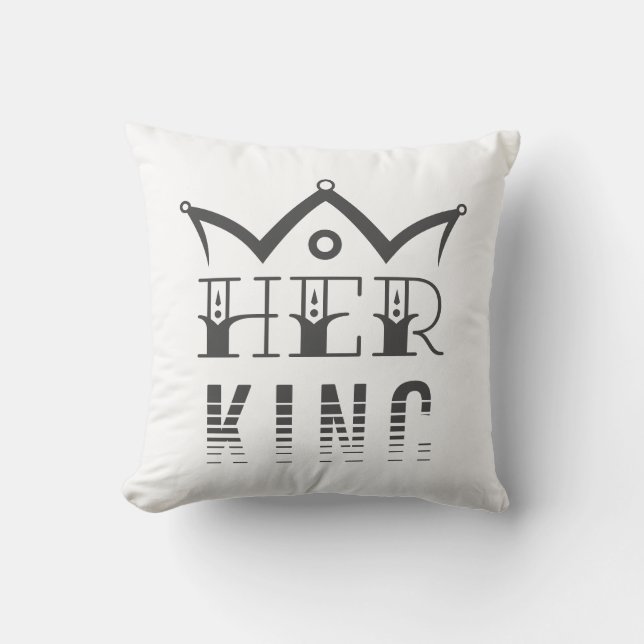 Haar koning kussen (Voorkant)