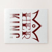 Haar koning legpuzzel (Horizontaal)