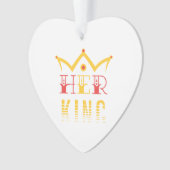 Haar koning ornament (voorkant)