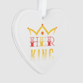 Haar koning ornament (voorkant)