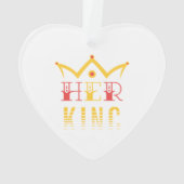 Haar koning ornament (achterkant)