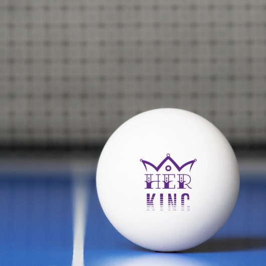 Haar koning pingpongballen (Net)