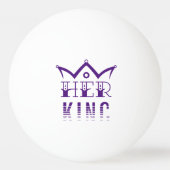 Haar koning pingpongballen (Achterkant)