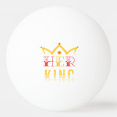 Haar koning pingpongballen (Voorkant)
