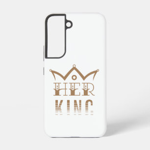 Haar Koning Samsung Galaxy Hoesje