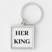 Haar koning sleutelhanger (Voorkant)