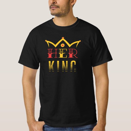 Haar koning t-shirt (Voorkant)