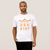 Haar koning t-shirt (Voorkant volledig)