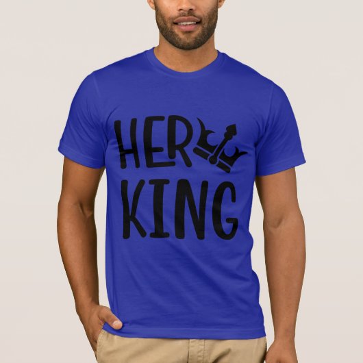 Haar koning t-shirt (Voorkant)