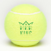 Haar koning tennisballen (Achterkant)