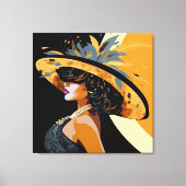 HAAR KROON #1 CANVAS AFDRUK (Voorkant)