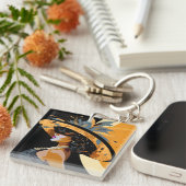 HAAR KROON #1 SLEUTELHANGER (Voorkant Rechts)