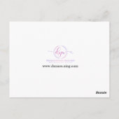 HAAR KROON #2 BRIEFKAART (Achterkant)