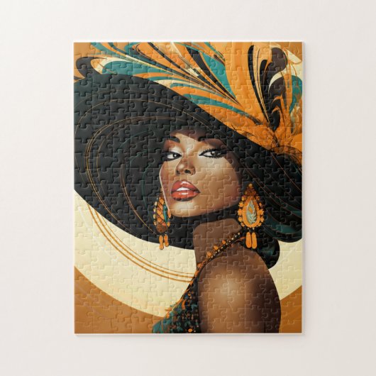 HAAR KROON #2 LEGPUZZEL (Verticaal)