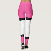 Haar laatste Ride Disco Cowgirl Bachelorette party Leggings (Achterkant)