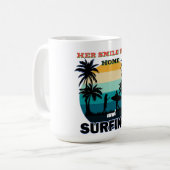 Haar lach is mijn thuis en surfen - Romantisch Sur Koffiemok (Voorkant links)