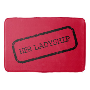 "Haar Ladyship" Badmat