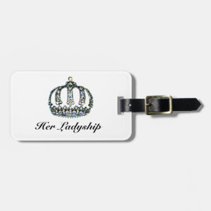 "Haar Ladyship"-Bagagelabels Bagagelabel