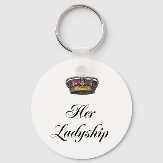 Haar Ladyship Sleutelhanger (Voorkant)