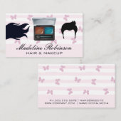 Haar | Make-up Gereedschap Visitekaartje (Voorkant / Achterkant)